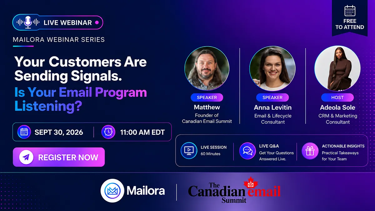 Your Customers Are Sending Signals. Is Your Email Program Listening?