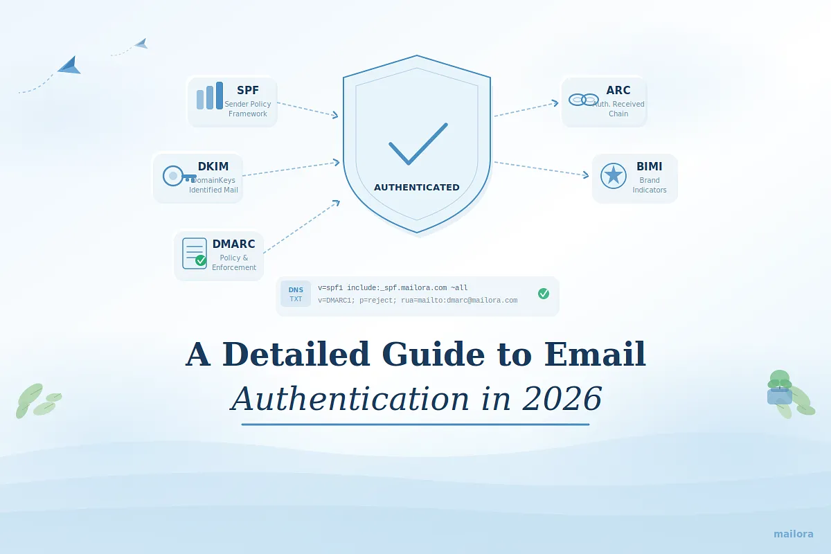 A Detailed Guide to Email Authentication in 2026