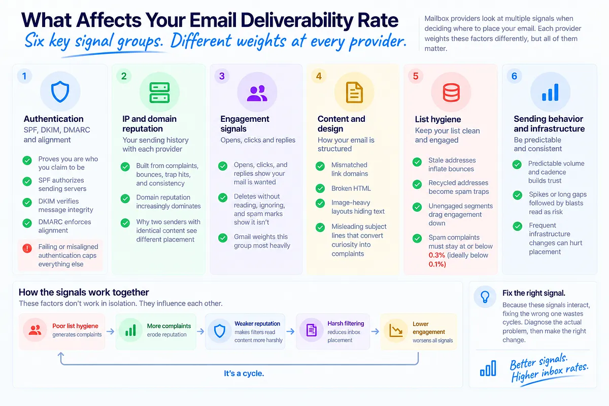 What Affects Your Email Deliverability Rate