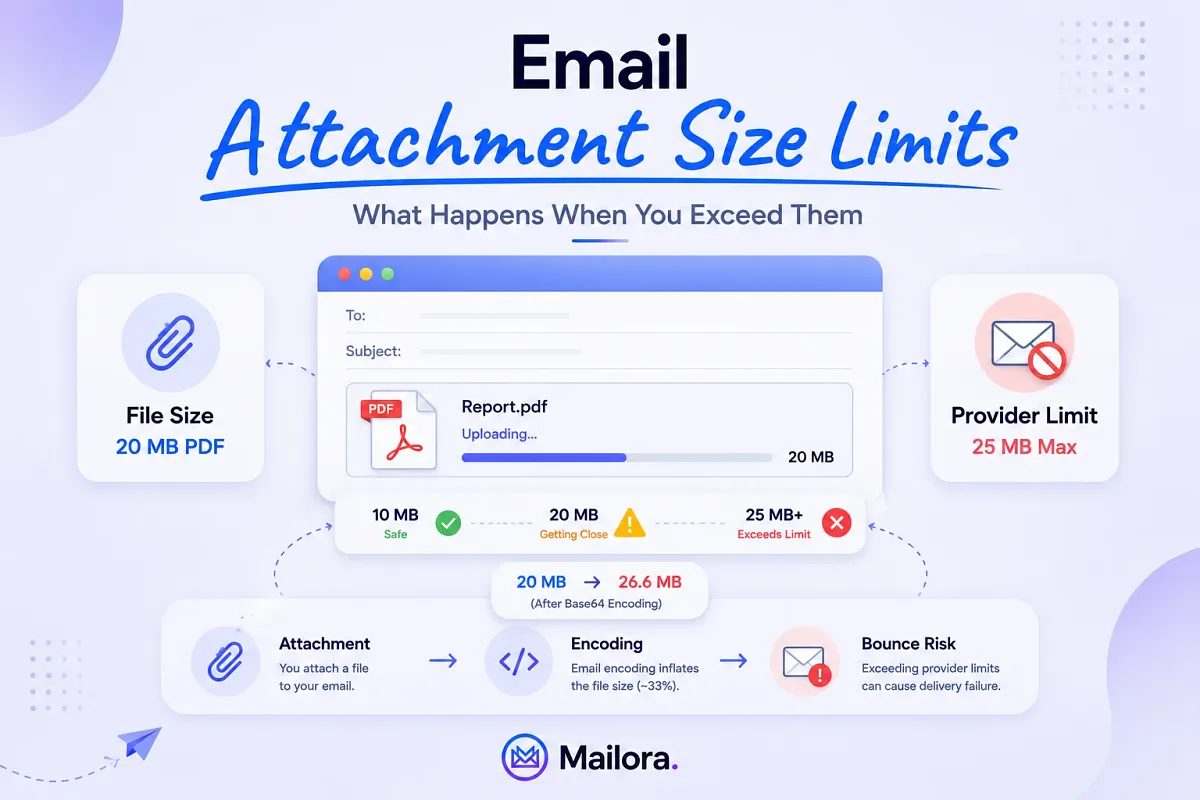 Email Attachment Size Limits: What Happens When You Exceed them
